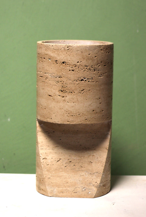 Travertine lamp