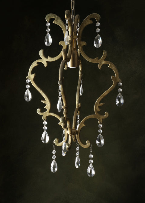 Fire and ice Pendant light