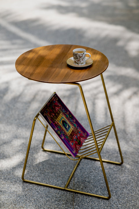 Teak tidings Occasional table